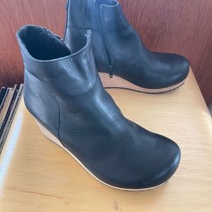 Papillio wedge boots, new, size 38